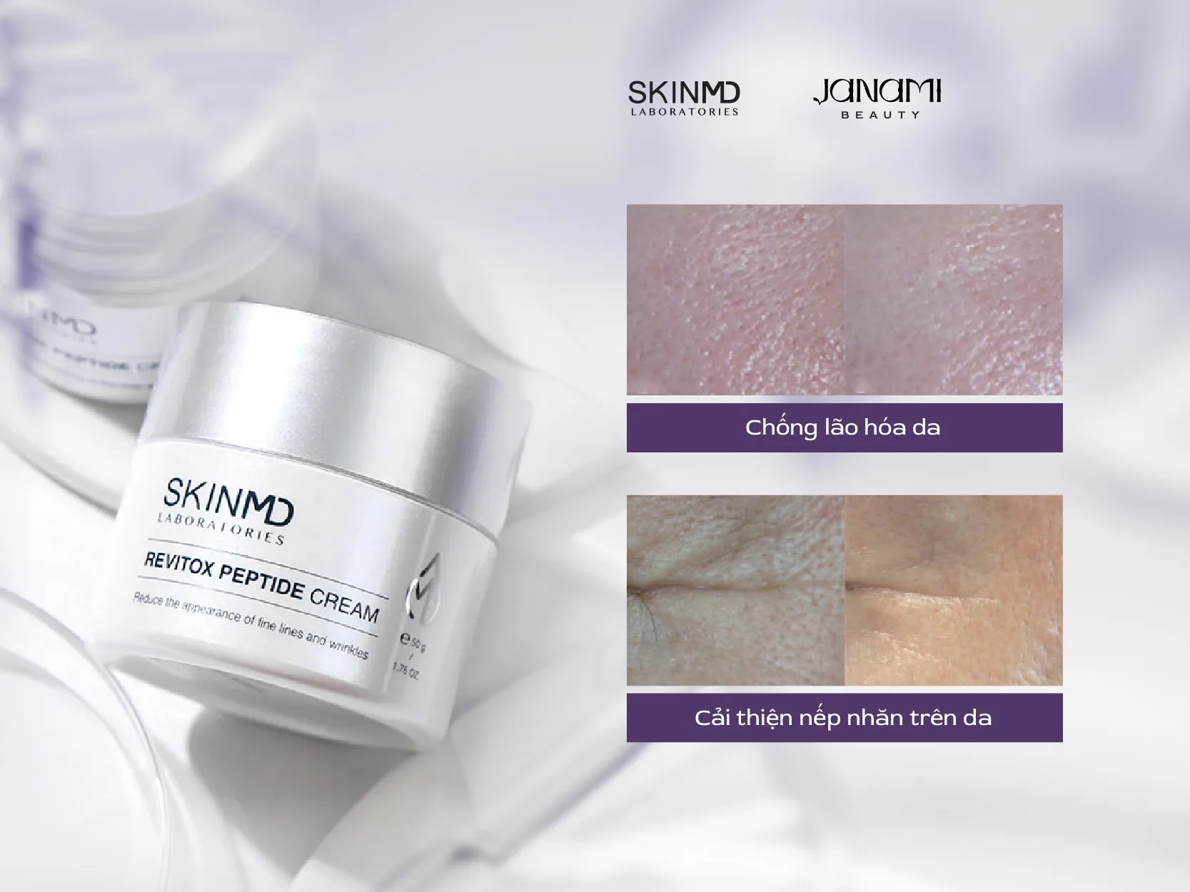SKINMD REVITOX PEPTIDE CREAM - Hình ảnh 6
