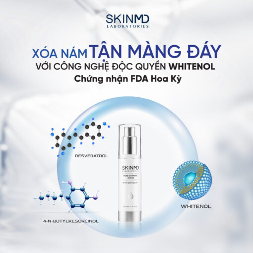 SKINMD PURE WHITENOL SERUM - Hình ảnh 3