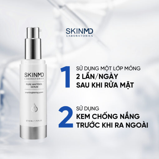 SKINMD PURE WHITENOL SERUM - Hình ảnh 10