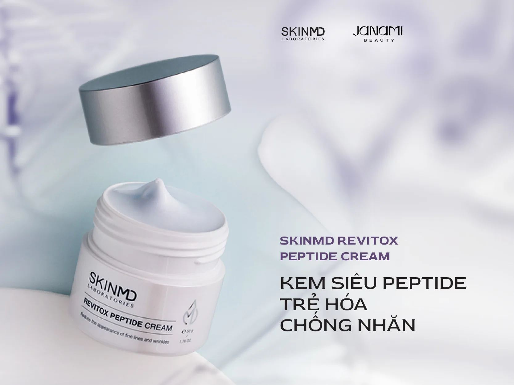 SKINMD REVITOX PEPTIDE CREAM - Hình ảnh 4