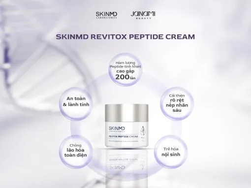 SKINMD REVITOX PEPTIDE CREAM - Hình ảnh 3