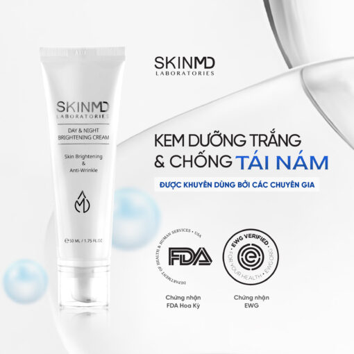 SKINMD DAY & NIGHT BRIGHTENING CREAM - Hình ảnh 2