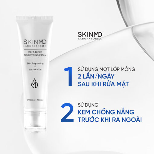 SKINMD DAY & NIGHT BRIGHTENING CREAM - Hình ảnh 8