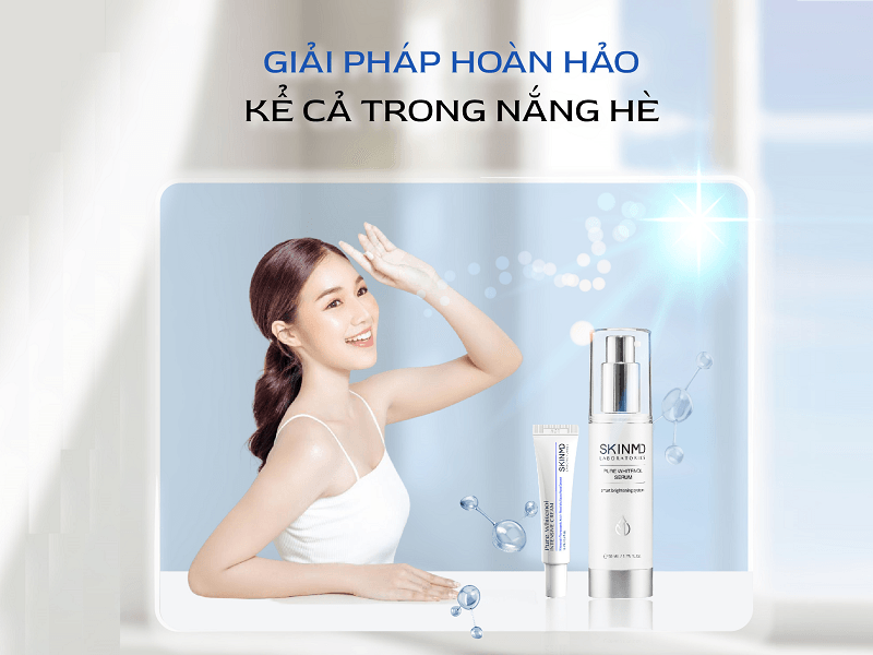 SkinMD ứng dụng Whitenol® trong bộ đôi sản phẩm trị nám chuyên sâu