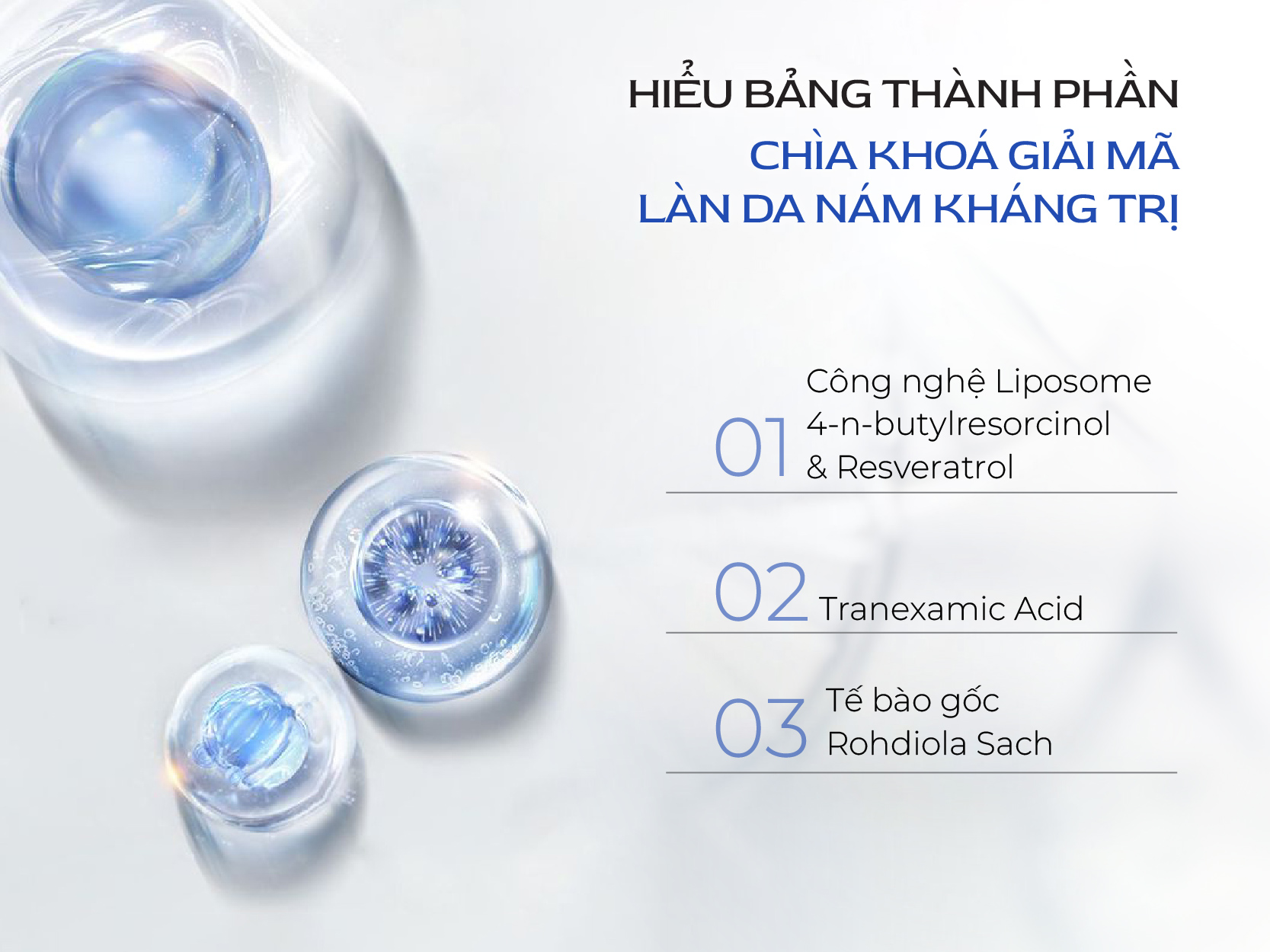 Vì sao “nám kháng trị” cần một cách tiếp cận khác