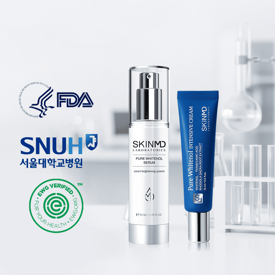 Tinh chất SkinMD Pure Whitenol ứng dụng công nghệ Liposome kiểm soát sắc tố