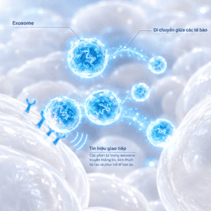 Exosome trong dược mỹ phẩm mở ra cơ chế giao tiếp sinh học giữa các tế bào da